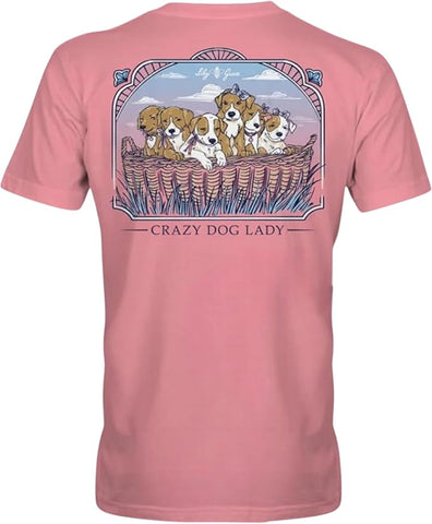 Crazy Dog Lady - Adult T-Shirt - Lily Grace