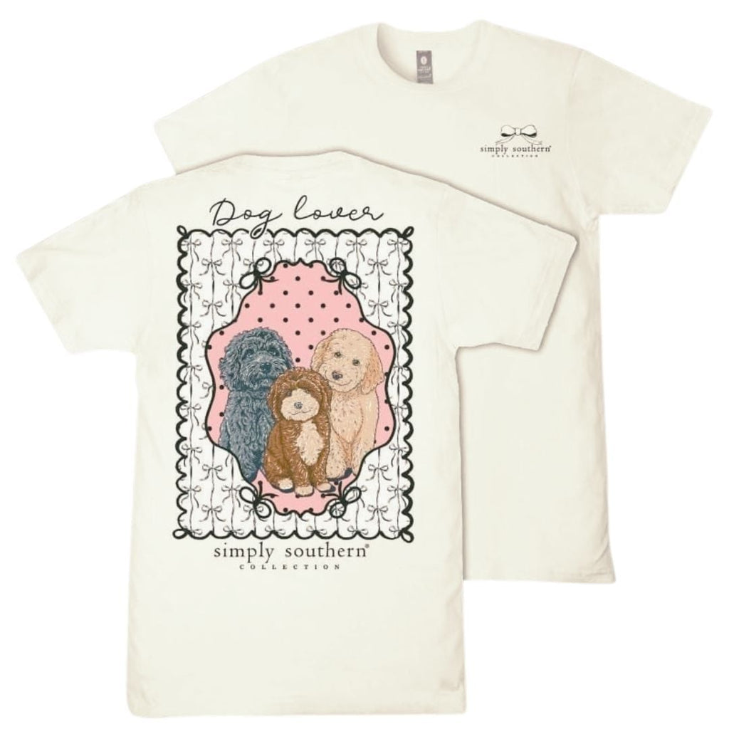 Dog Lover - Black Bows - S26 - SS - Adult T-Shirt