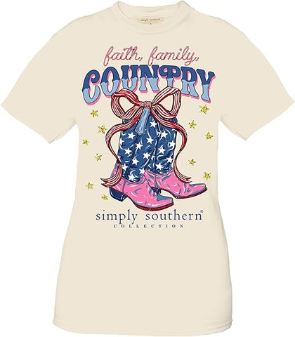 Faith, Family, Country - SS - S24 - Adult T-Shirt