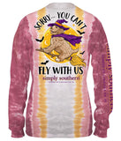 Sorry You Can't Fly With Us - Halloween - SS - F22 - YOUTH Long Sleeve