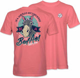In A World of Unicorns Be A Bad A - Donkey - Adult T-Shirt - Itsa Girl Thing