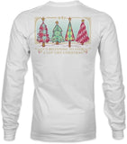 It's Beginning to Look A Lot Like Christmas - Trees - Adult Long Sleeve - Lily Grace
