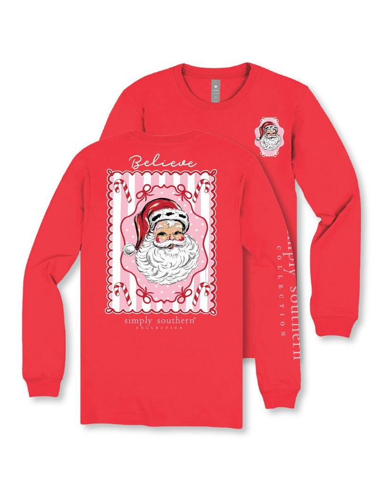 Coquette Santa - Believe - SS - F26 - Adult Long Sleeve