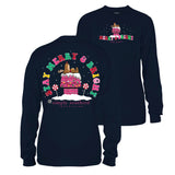 Stay Merry and Bright - Deer - Christmas - SS - F23 - YOUTH Long Sleeve