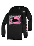 Duck - Camo - Pink Bows - SS - F26 - YOUTH Long Sleeve