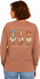 Just A Silly Goose - Country - SS - F26 - Adult Long Sleeve