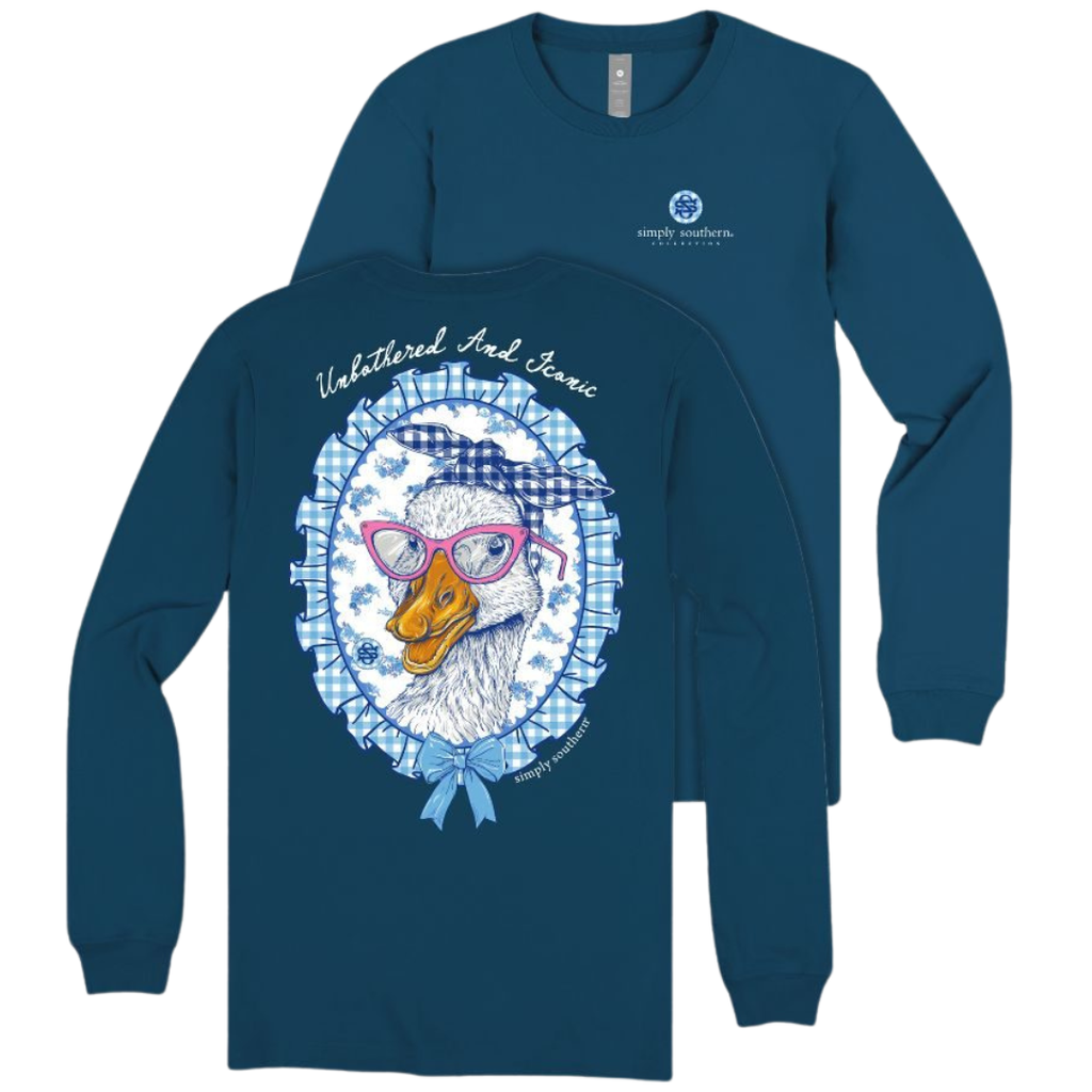 Goose - Unbothered And Iconic - SS - F26 - Adult Long Sleeve