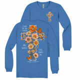 Even In The Chaos, His Grace Still Finds Me - Cross - SS - F26 - Adult Long Sleeve
