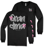 Grandma - Pink Bows  - SS - F25 - Adult Long Sleeve