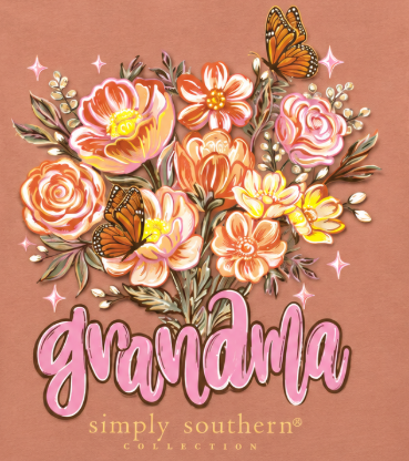 Grandma - Floral - SS - F26 - Adult Long Sleeve