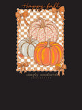 Happy Fall - Pumpkins - SS - F26 - Adult Long Sleeve
