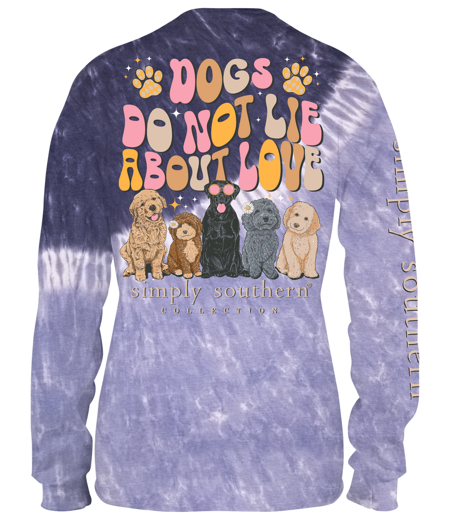 Simply southern long sales sleeve dog shirt