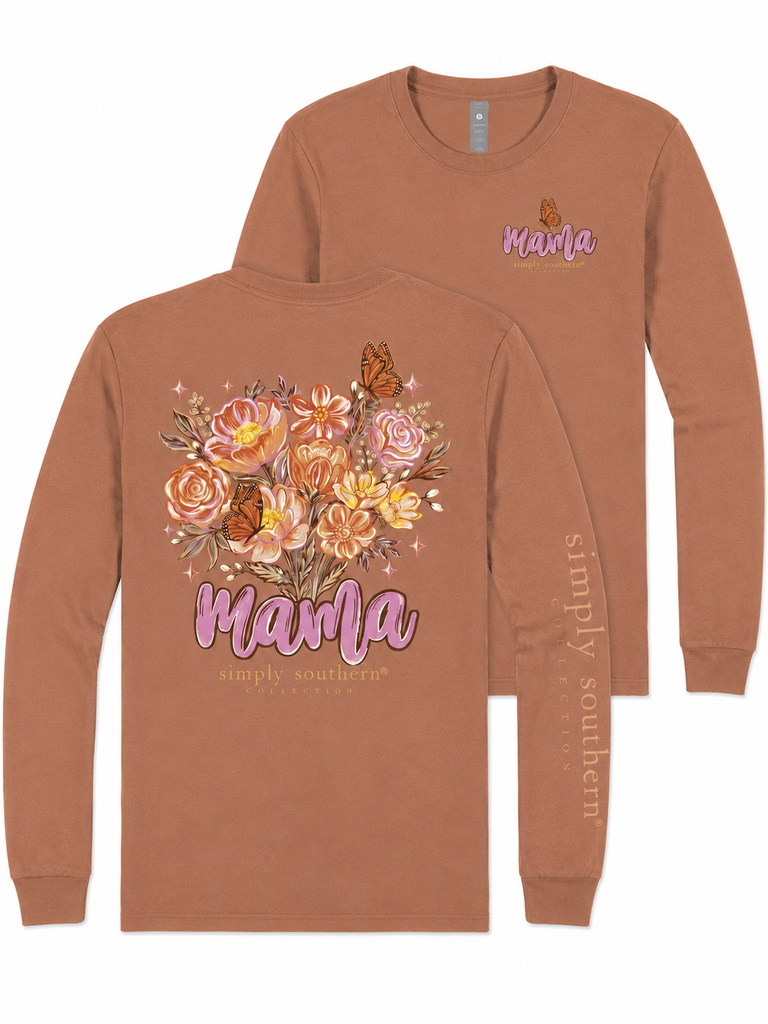 Mama - Floral - SS - F26 - Adult Long Sleeve