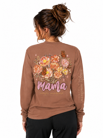 Mama - Floral - SS - F26 - Adult Long Sleeve