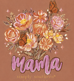 Mama - Floral - SS - F26 - Adult Long Sleeve