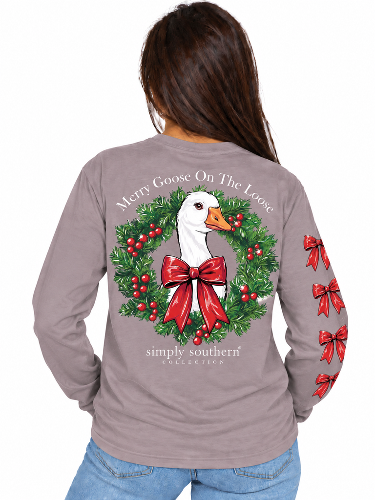 Merry Goose On The Loose - SS - F26 - Adult Long Sleeve