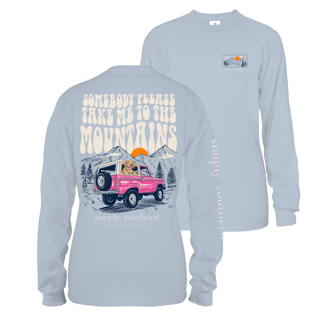 Somebody Please Take Me To The Mountains - SS - F23 - Adult Long Sleeve