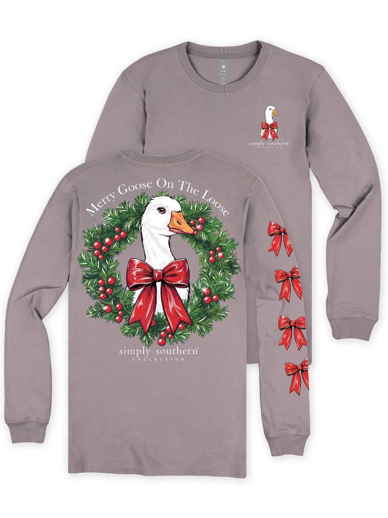 Merry Goose On The Loose - SS - F26 - Adult Long Sleeve