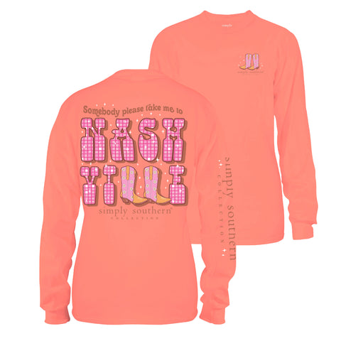 Somebody Please Take Me To Nashville - SS - F23 - Adult Long Sleeve