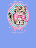 Rage Consumes Me - Kitten - Cat - Pink Bow - SS - F25 - YOUTH Long Sleeve