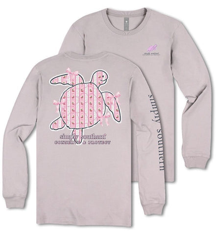 Track Turtle - Cherries - Bows - Conserve & Protect - SS - F25 - Adult Long Sleeve