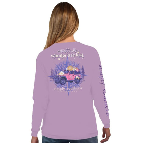 Not All Who Wander Are Lost - Jeep - SS - F23 - Adult Long Sleeve