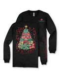 Christmas Tree - Bows - SS - F26 - Adult Long Sleeve
