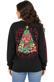 Christmas Tree - Bows - SS - F26 - Adult Long Sleeve