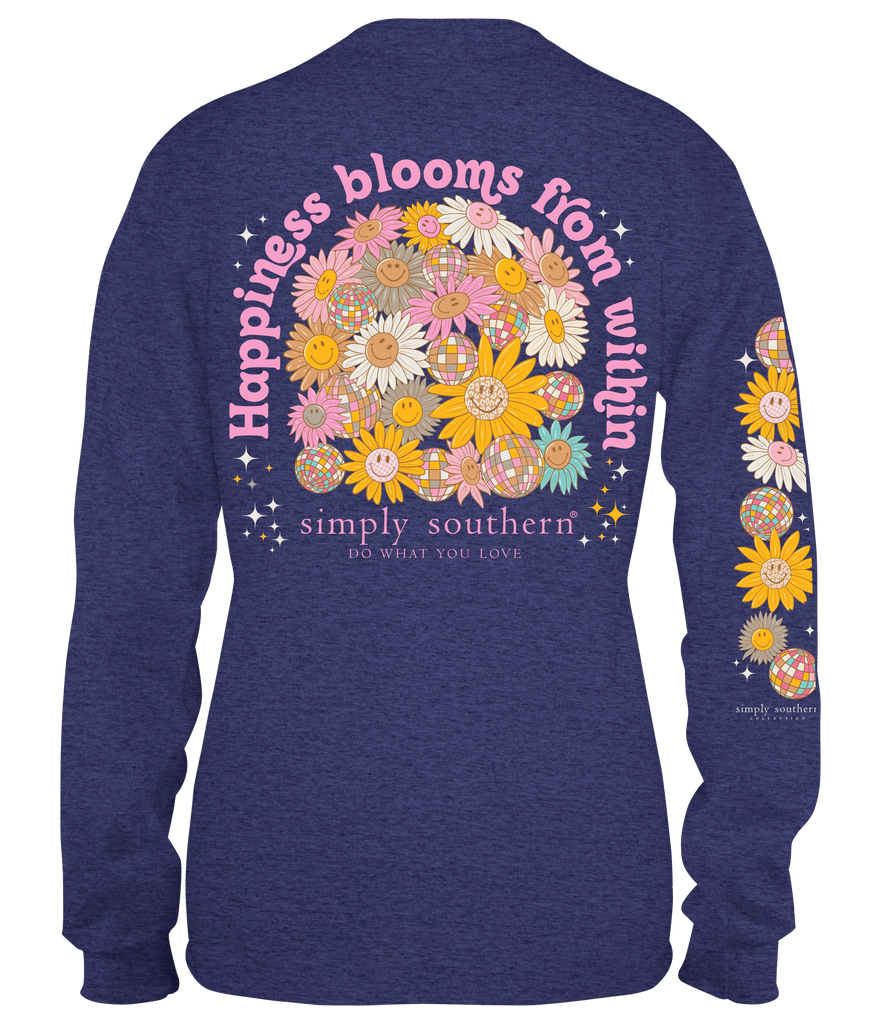 Happiness Blooms From Within - SS - F23 - Adult Long Sleeve