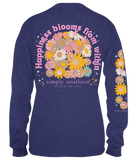 Happiness Blooms From Within - SS - F23 - Adult Long Sleeve