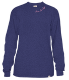 Think Pink - Ribbon - Breast Cancer Awareness - SS - F23 - Adult Long Sleeve