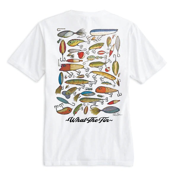 Lures - Adult T-Shirt - What The Fin