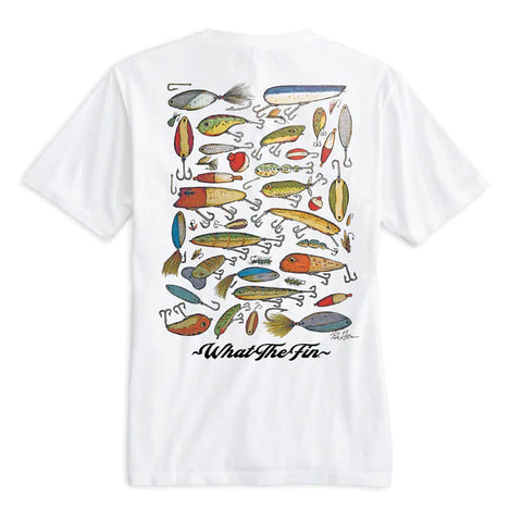 Lures - Adult T-Shirt - What The Fin