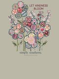 Let Kindness Bloom - Flowers - Patchwork - F26 - SS - YOUTH T-Shirt
