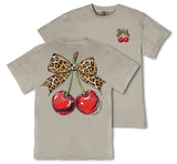 Cherry - Leopard Bow - S26 - SS - YOUTH T-Shirt