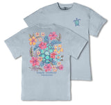 Turtle - Hibiscus - Floral - S26 - SS - YOUTH T-Shirt