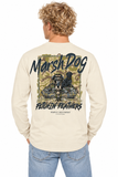 Camo Dog Fetching Feathers - SS - F26 - Adult Long Sleeve