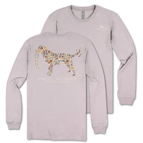 Logo Camo Dog - SS - F25 - YOUTH Long Sleeve