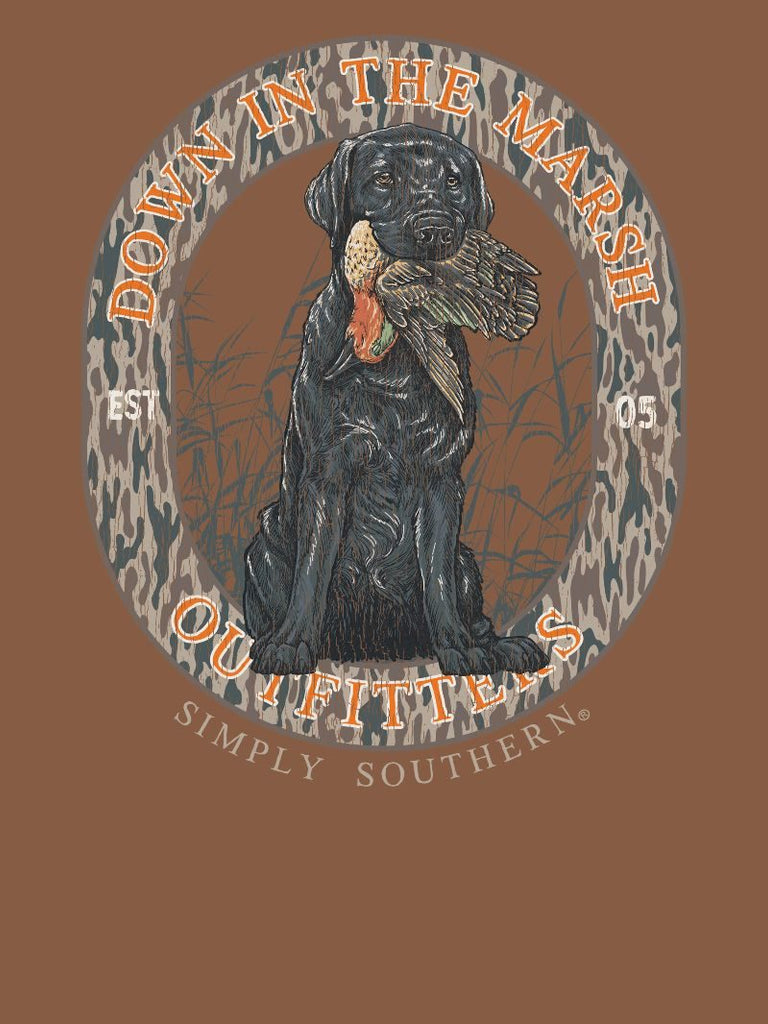 Down In The Marsh - Dog & Duck - SS - F26 - YOUTH Long Sleeve