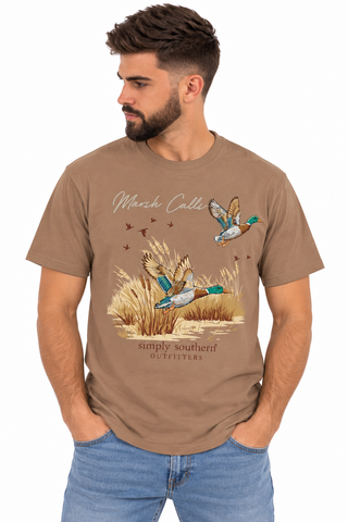 Marsh Calls - Ducks - Swamp - F26 - SS - Adult T-Shirt