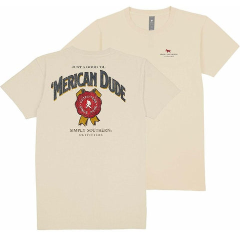 Just A Good Ol' Merican Dude - Sasquatch - S25 - SS - Adult T-Shirt