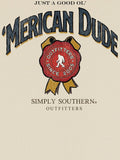 Just A Good Ol' Merican Dude - Sasquatch - S25 - SS - Adult T-Shirt