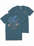 Octopus - Cans - Beer - S25 - SS - Adult T-Shirt