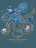 Octopus - Cans - Beer - S25 - SS - Adult T-Shirt