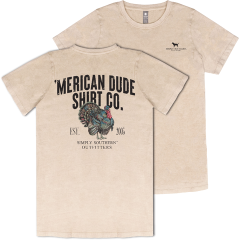 Merican Dude Shirt Co - Turkey - SS - F25 - Adult T-Shirt