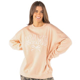 Everyday Embroidered Crew - Mama Bow - F26 - Adult