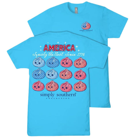 America Squishy The Best - Since 1776 - Dumplings - USA - S26 - SS - YOUTH T-Shirt