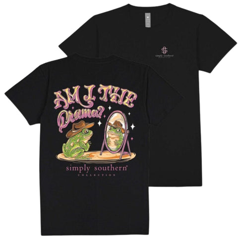Am I The Drama? - Frog - Mirror - S25 - SS - YOUTH T-Shirt