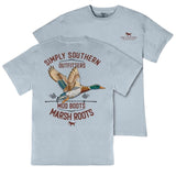 Mud Boots - Marsh Roots - Duck - F26 - SS - Adult T-Shirt