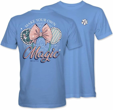 Make Your Own Magic - Ears - Adult T-Shirt - Itsa Girl Thing